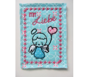 ITH Postkarte Little Angels - Mit Liebe